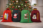 JUMBO SIZE PERSONALISED CHRISTMAS / SANTA SACKS - 80 cm x 100 cm -