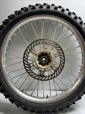 2001 年川崎 kx125 前轮圈  — 第 1/4 张图片