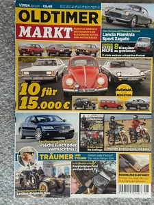 Oldtimer Markt, Zeitschrift, 1/2024, guter Zustand - Bild 1 von 1