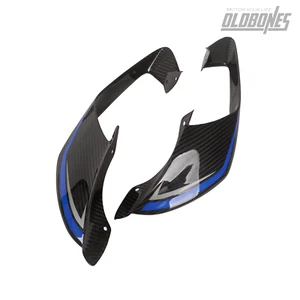 For Yamaha R1 2021+ 100% Carbon Fiber Winglets Fairing Aerodynamics Cover Gloss - Bild 1 von 14
