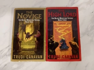 The Black Magician Trilogy By Trudi Canavan - Book #2 Novice + #3 High Lord - Imagen 1 de 3