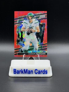 AARON RODGERS 2024 Panini The National VIP Gold Packs RED CRACKED ICE /149 - Picture 1 of 2