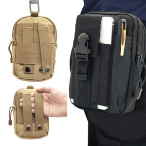 Tactical Waist Bag Pouch Pack Utility Military Wallet Multi Purpose Belt Outdoor - Picture 1 of 10