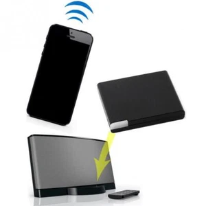 Wireless Music Receiver Bluetooth Audio Adapter for iPad iPhone 30Pin Speaker - Picture 1 of 9