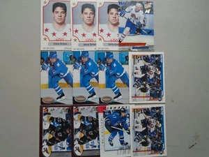 Chris Simon Hockey Card Lot Rookies-3 Pre Rookies--Rookies-- + (RIP) - Picture 1 of 2