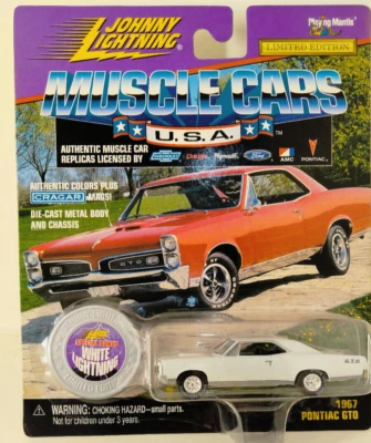 Pontiac GTO 1967 Johnny Lightning 1998 LE "Muscle Cars USA White Lightning" Foto 1 de 4