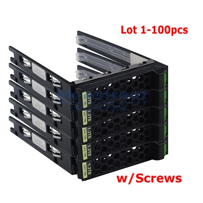 Lot Fujitsu Caddy Tray SFF 2.5" RX2540 RX2530 TX2540 TX2550 TX2560 A3C40179841 - Image 1 of 4