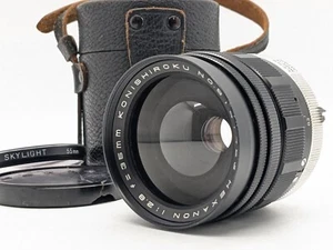 Rare [N MINT+] Konishiroku Pre-set Hexanon 35mm f/2.8 MF Lens from Japan - Picture 1 of 15