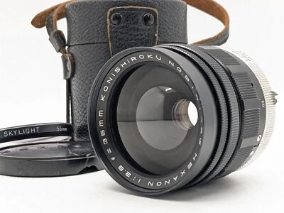 Rare [N MINT+] Konishiroku Pre-set Hexanon 35mm f/2.8 MF Lens from Japan - Image 1 of 4