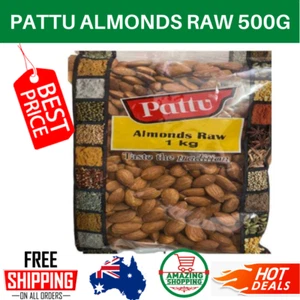 PATTU ALMONDS RAW 500G - Picture 1 of 1