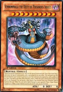 Vennominaga The Deity of Poisonous Snakes 1st X 3 RYMP-EN070 Rare Yugioh - Picture 1 of 1