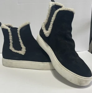 Lucky Brand Womens Kachai Sneaker Black Size 8M - Picture 1 of 7