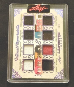 2023 LEAF ULTIMATE HOCKEY MEMORABILIA AMONTE/TKACHUK/NOLAN/ FRANCESCO #9/9 VIOLA - Foto 1 di 4
