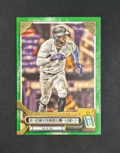 2022 Topps Gypsy Queen Jazz Chisholm Jr. Green Parallel #37 Miami Marlins - Picture 1 of 2
