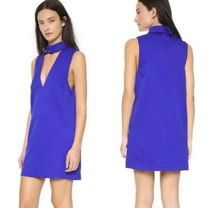 Vestido C/MEO Collective Say It Right Shift, Azul Cobalto, Nuevo con Etiquetas, Xs - Imagen 1 de 12