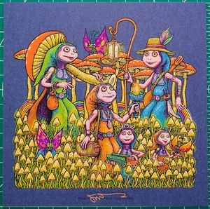 Mini-Kunstdruck "Happy Harvesters" von Marq Spusta - Bild 1 von 6