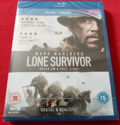 Lone Survivor (Blu-ray, 2014) New Sealed Mark Wahlberg War Action - Image 1 of 2