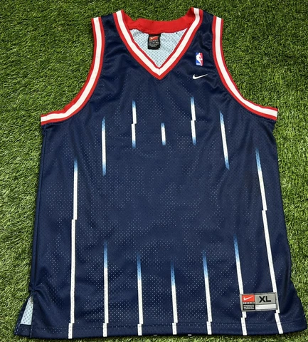 Vintage Nike Houston Rockets NBA 1995 Throwback Jersey Men's XL Blank Cover