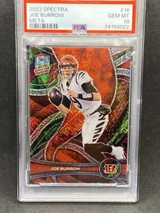 JOE BURROW 2022 PANINI SPECTRA META MOJO 3/25 # 16 PSA 10 - Picture 1 of 2