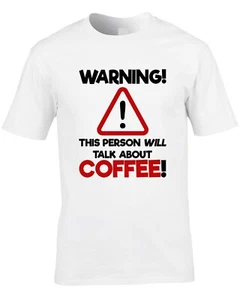 Camiseta café para hombre barista bebida cerveza café frijoles artesanales genial divertida idea de regalo - Imagen 1 de 2