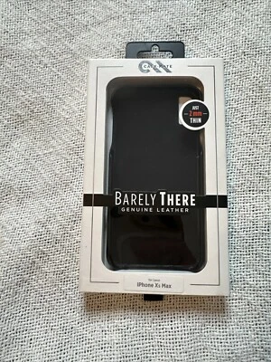 Funda de cuero genuino para iPhone Xs Max Foto 1 de 3