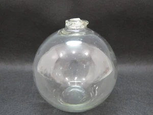 4 inch Tall PAT NO 2433399 Clear North West Glass Seattle Glass Float (F4A2280) - Picture 1 of 7