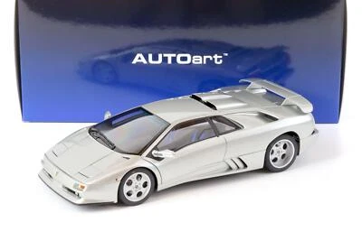 1:18 AUTOart Lamborghini Diablo SE30 JOTA 1995 Titanio/ Silver Metallic - Immagine 1 di 4