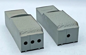 (2) Gilbert American Flyer S Gauge Primed Pressed Steel Atlantic Tender Shells - Picture 1 of 7