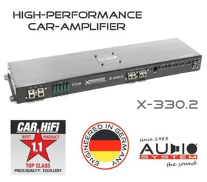Audio System X-330.2 Endstufe 2-Kanal Verstärker 1650 Watt RMS - Bild 1 von 12