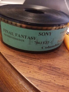 Sony Columbia - FINAL FANTASY - TEASER #1 - Green Band 35mm Film 1:39 - Like new - Picture 1 of 4