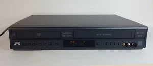 JVC HR-XVC18BU Hi-Fi Dolby Digital Progressive Scan VCR/DVD - Tested and Working - Picture 1 of 7