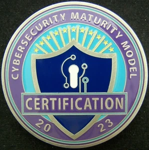 Moneda Desafío Modelo Madurez Ciberseguridad Defensa Bombardier - Imagen 1 de 2