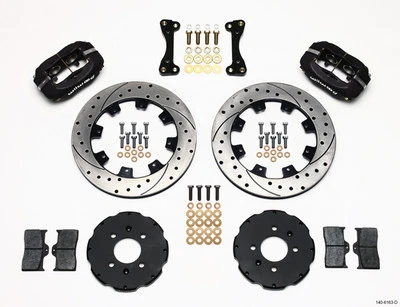 Chrysler PT Cruiser Wilwood Dynalite 2001-2010 kit de freno delantero grande, rotor perforado Foto 1 de 3