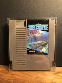 🔥Silent Service-Nintendo 1989-TESTED/WORKS-NES Game W/ Protective Case🔥