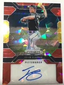 2017 Panini Prizm Red Crystals 23/25 Tyler Glasnow #AP-TR Rookie Auto SSP Card - Picture 1 of 12