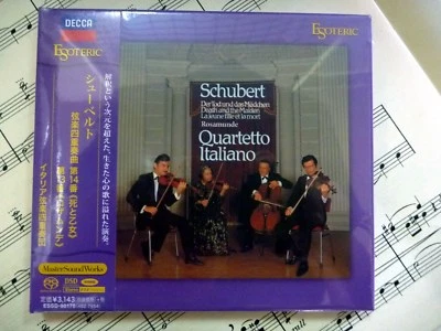 ESOTERIC SACD ESSD-90170:Schubert String Quartets Nos. 13&14 Quartetto Italiano - Image 1 of 4