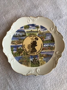 Vintage San Diego 1969 200th Anniversary Souvenir Collector Plate 8 1/8”  D1 - Picture 1 of 7