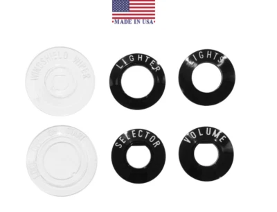 Trim Parts Dash Bezel Set 1955-1956 Chevy Bel Air 150 210 Nomad Models USA Made Foto 1 de 4