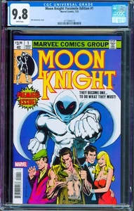 Moon Knight Facsimile Edition 1 CGC 9.8 Marvel 2022 - Picture 1 of 2