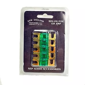 Paquete de 5 fusibles NEP Mini-ANL (125 amperios) - Imagen 1 de 1
