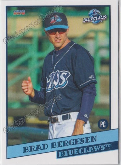 2018 Lakewood BlueClaws Brad Bergesen PC Philadelphia Phillies Minor - Image 1 of 1