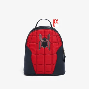 Mini Mochila y Bolso Reversible Convertible Bioworld Marvel Spider Man Way Home - Imagen 1 de 4
