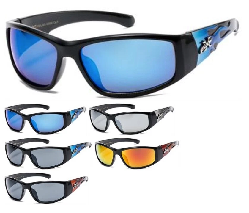 Gafas de sol envolventes espejadas X-Loop para niños (KG-X2691) *NUEVAS* *Envío GRATIS* Foto 1 de 1