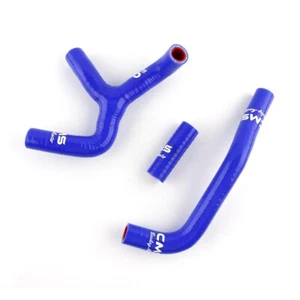 Blue Silicone Radiator Coolant Hose Kit Fitment KTM 65 SX 65SX 2009 2010 - 2015 - Picture 1 of 8