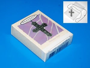 Hallmark Victorian Cross Keepsake Ornament | 1997 | Pewter | Easter/Spring - Picture 1 of 5