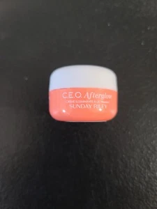 C.E.O. Afterglow Sunday Riley Brightening Vitamin C Cream Mini 0.3oz 8g New Mini - Picture 1 of 2