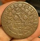 1764 Portugal 10 Reis Coin High Value