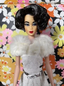 Vintage Barbie OOAK~AS ELIZABETH TAYLOR By Tiny Ribbons Studio~Exceptional! - Picture 1 of 19