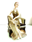Figurine Lady Sitting Broadway Belles Figurine  Valerie on Chaise Lounge  58432