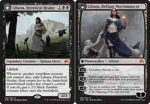 Liliana, Curandera Herética / Liliana, Nigromante Desafiante, Orígenes Mágicos - Imagen 1 de 1